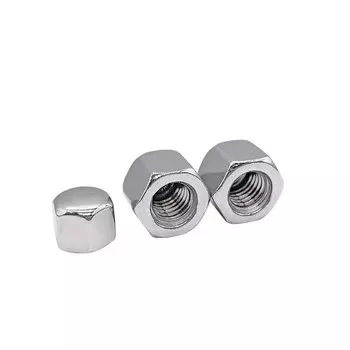 Гайки шестигранные короткие из нержавеющей стали WHOOPEE M3-M16