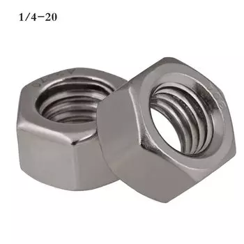 Гайки шестигранные UNC из нержавеющей стали AXK 5 шт.