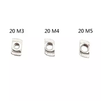 Гайки Т-образные M3 M4 M5 с никелевым покрытием