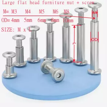 Гайки ZFhong из нержавеющей стали M3~M8