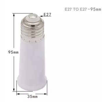 Гаккаки гибкий удлинитель цоколя E27-E27