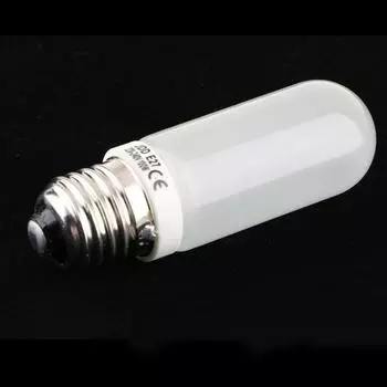 Галогенная лампа типа JDD, 220–240 В, трубчатая, средняя, E27, 100-ватное освещение для фотостудии