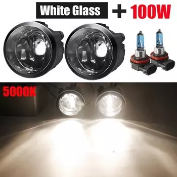 Галогенная противотуманная фара, 55 Вт, 100 Вт, 12 В, для Nissan X-Trail, Juke Cube, Tiida Cube NV200, Patrol