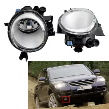 Галогенная противотуманная фара на передний бампер с лампой для VW Touareg 2003 2004 2005 2006 2007 2008 2009 2010