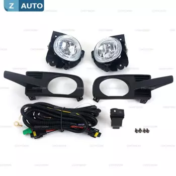 Галогенная противотуманная лампа для Ford Ranger 2006, 2007, 2008, 1 комплект, противотумансветильник фары в сборе, H11, 12 В, 55 Вт с комплектом проводки