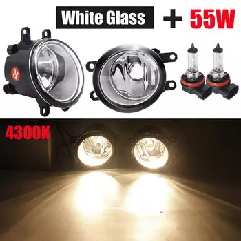 Галогенные противотуманные фары переднего бампера автомобиля, противотуманные фары 55 Вт 100 Вт 12 В для Toyota Camry Tundra Corolla Prius Tacoma Sienna Venza Scion xA tC