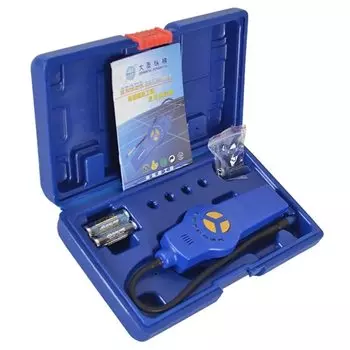 Галогенный детектор газа, детектор утечки хладагента с сигнализацией, фреон, ХФУ, HCFC, галогенный монитор-анализатор утечки, тестер, измеритель ОВКВ R134A