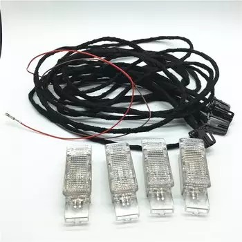 галогенный светильник для ног, светильник для ног, жгут проводов для PASSAT B6 B7 B8 CC Golf 6 MK6 MK7 JETTA 5 MK5 6 Tiguan 7L 0947415