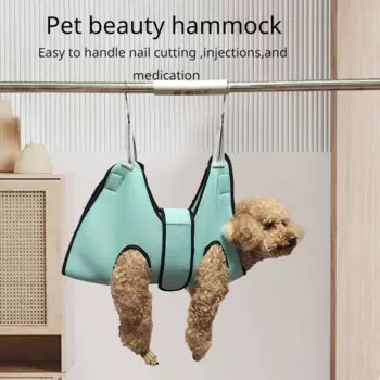 Гамак для ухода за домашними животными, держатель для стрижки ногтей, кормушка для лекарств с плюшевым крючком, кровать для кошек с защитой от царапин