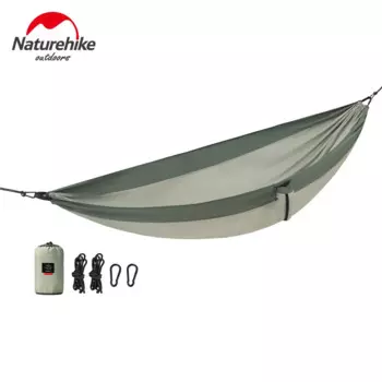 Гамак Naturehike гамак подвесной туристический ультралегкий, на 2 человек, спальный мешок, гамак туристический Складная портативная качели, подвесная кровать, кемпинг