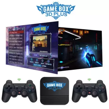 GAME Box i3S 3D плюс игровая консоль, двойная система, несколько симуляторов, 30000 игр, выход 4K HD, ретро аркадная консоль