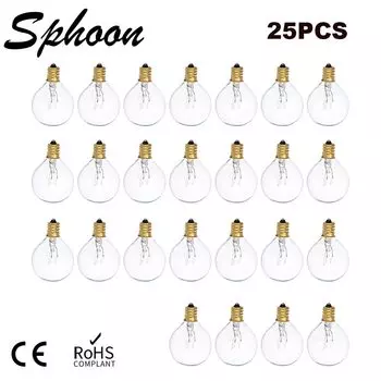 GANRILAND G40 лампы накаливания для гирлянды 25 шт.
