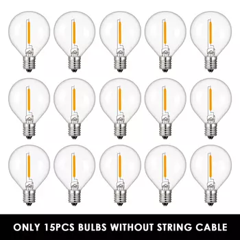 GANRILAND светодиодные гирлянды G40 50 футов