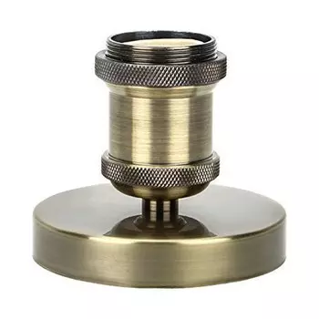 GANRILAND Винтажный металлический патрон для лампы E27/E26