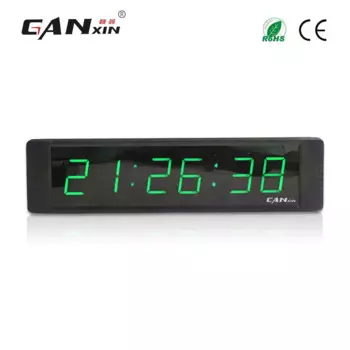 [Ganxin] 1-дюймовый цифровой секундомер с дистанционным светодиодным интервалом, таймер, часы для дома, тренажерного зала, фитнеса
