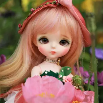 GaoshunBJD 1/8 Joy желтая кукла, форма для тела из смолы для девочек и мальчиков, Рождественская мода, милый подарок на день рождения