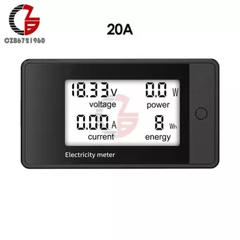 Gaqqee Цифровой измеритель мощности 4 в 1