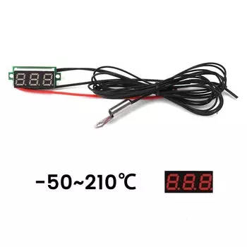 Gaqqee Цифровой термометр 4-28В