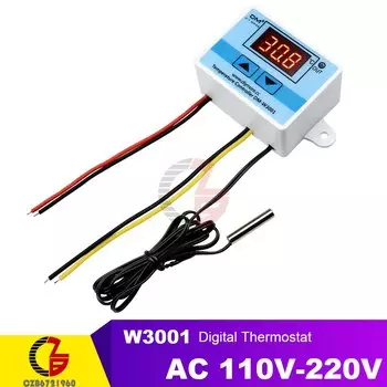 Gaqqee Цифровой термостат W3001 ST3012