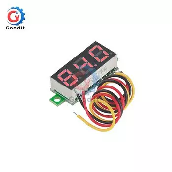 Gaqqee Цифровой вольтметр 0-100В