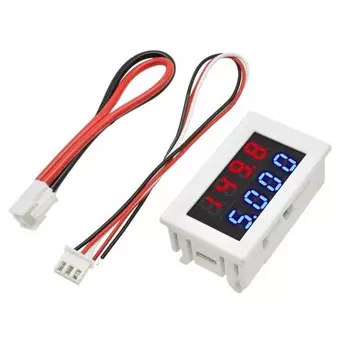 Gaqqee Цифровой вольтметр Амперметр 0-100В 0-200В 10А