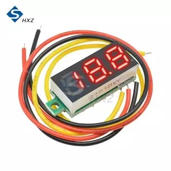 Gaqqee Цифровой вольтметр DC 0-100В