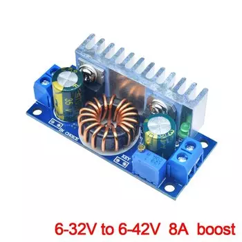 Gaqqee DC-DC Boost Converter Board 6A 8A Регулируемый модуль питания Неизолированный 5A MPPT понижающий модуль Зарядное устройство для солнечной батареи