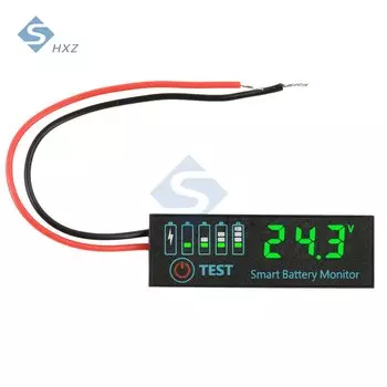 Gaqqee Индикатор питания батареи 7-55В