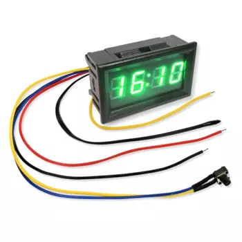 Gaqqee Электронные часы термометр вольтметр для автомобиля