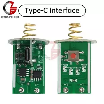 Gaqqee светодиодная плата привода для фонарика 18650/26650