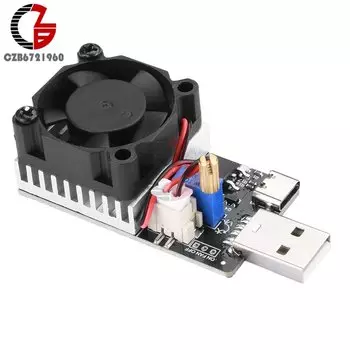 Gaqqee USB Электронный Тестер Нагрузки 3,7-20В 3А