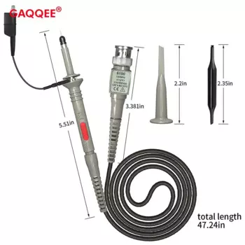 Gaqqee зажим для осциллографа P6100 100 МГц