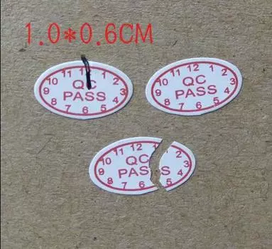 Гарантийные хрупкие наклейки FUNCOLOUR 600 шт.