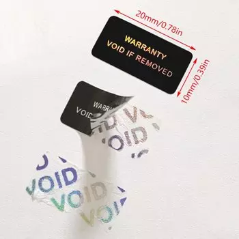 Гарантийные наклейки JETTING