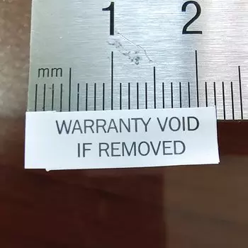 160 шт., гарантия 22x7 мм, аннулированная, если снят, защитный уплотнитель для ломтевой бумаги, товары с защитой от очевидного удаления, открытые, запрещенные товары