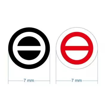 Гарантийные стикеры XMYLNG 7 мм 280 шт.