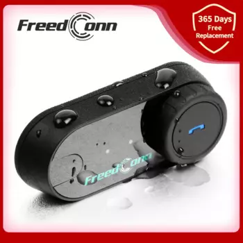 Гарнитура для шлема Freedconn, Bluetooth-наушники для мотоциклистов, 6 водителей