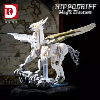 Гарри Поттер Hippogriff Building Blocks MOC Magic World Creature Сборная модель Мини-кирпичи Фигурка Игрушка для детей Подарок