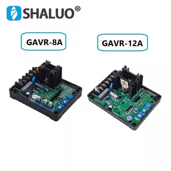 GAVR 8A GAVR 12A AVR Бесщеточный дизельный генератор Автоматический регулятор напряжения Стабилизатор Детали электрического генератора GAVR-8A GAVR-12A