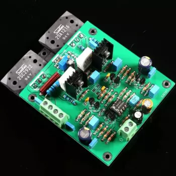 Gawain Circuit SanKen 2SA1216 / 2SC2922 Tube 150W аудио моно-усилитель Board