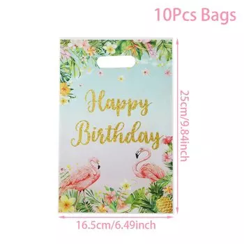 Гавайская гирлянда с фламинго Huiran