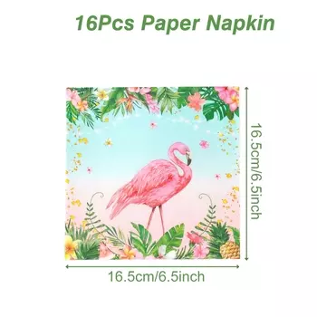 Гавайские гирлянды с фламинго Huiran