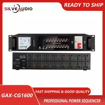 GAX-CG1600 Кондиционер мощности звука 16-канальный последователь управления с отдельным воздушным переключателем Контроллер последовательности мощности