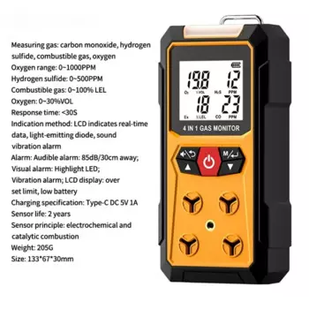 Газоанализатор Kaalee 4-в-1
