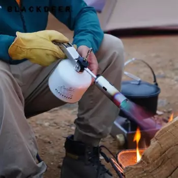 Газовая горелка Black-Deer, лампа-факел для приготовления пищи, Бутановая газовая горелка, зажигалка для нагрева
