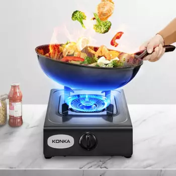 Газовая плита с природным сжиженным нефтяным газом, кВт, газовая плита с 1 горелкой, кухонная энергосберегающая газовая плита, домашняя газовая плита с сжиженным газом, варочная панель