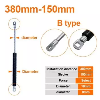 Газовая пружина CNMAWAY 18*8 50-150 Н