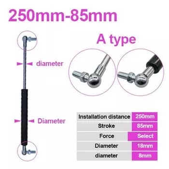 Газовая пружина CNMAWAY 18*8