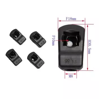 Газовые стойки, 4 шт., пружинный подъемник, опоры, амортизатор, замена амортизаторов, Соединительный кронштейн для Hyundai, Toyota, Nissan M8