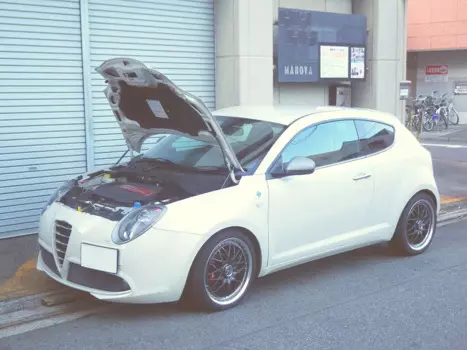 Газовые стойки для хэтчбека Alfa Romeo MiTo 2008-2018, амортизатор, углеродное волокно